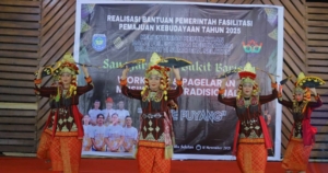 Disparbud Oku Selatan Gelar Workshop dan Pegelaran Musik Tari Tradisional Sepate Puyang