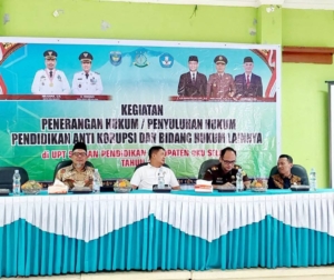 Kejari dan Dinas Pendidikan Oku Selatan Kolaborasi Berikan Pemahaman Hukum Menyeluruh Pencegahan Tipikor Serta Edukasi Hukum di Lingkungan Pendidikan
