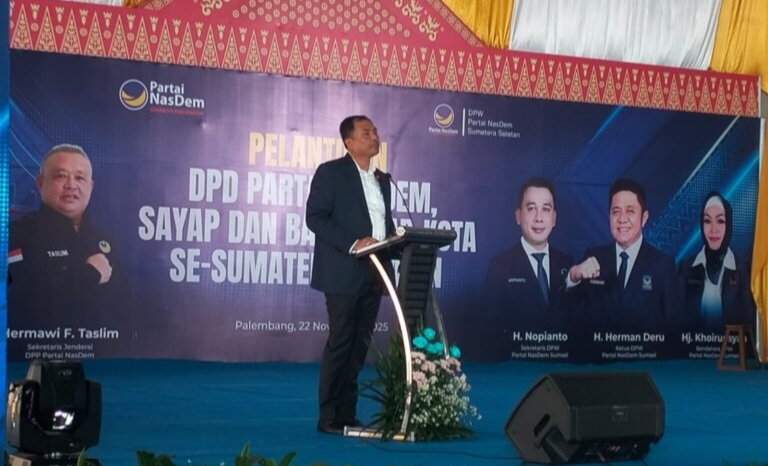 Abusama S.H Resmi Pimpin DPD Partai NasDem,Ini Komitmennya