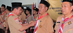 Wabup Misnadi Lantik Ka Mabiran, Mabisaka, dan Pinsaka Adhyasta Kwartir Cabang Gerakan Pramuka OKU Selatan Masa Bakti 2025–2030