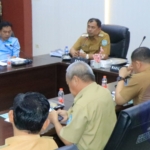 Bupati Beserta Wakil Bupati Okuselatan Pimpin Rapat Rencana Perkembangan Bisnis PDAM Tirta Saka Selabung Tahun 2025-2029 Triwulan ke lll.