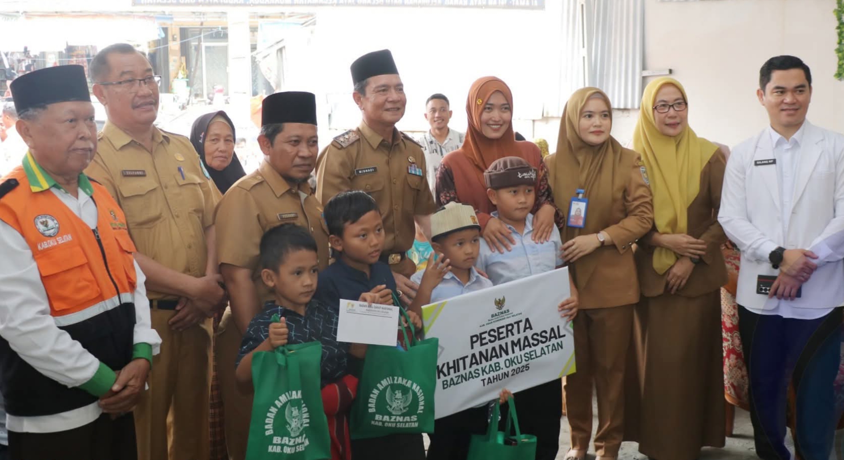 Wakil Bupati Oku Selatan Buka Sunat Massal  BAZNAS,Wujud Kepedulian Sosial Untuk Masyarakat