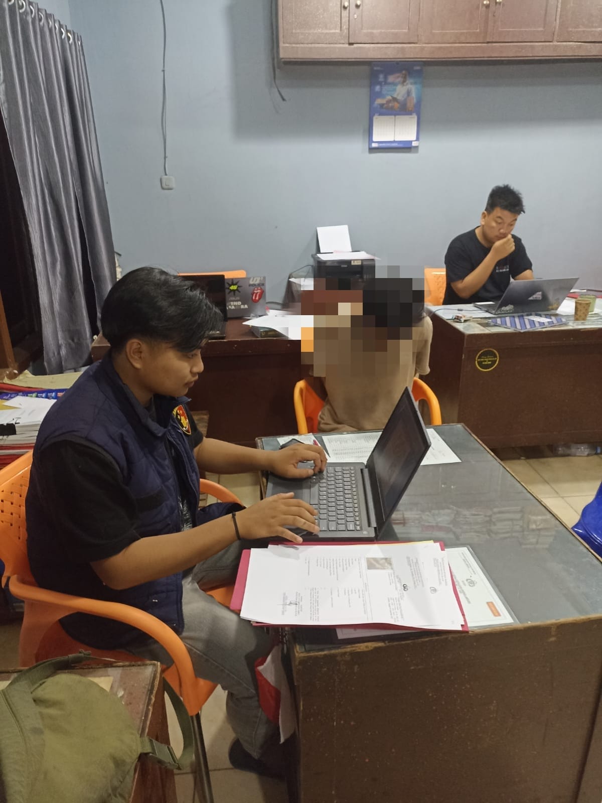 Satreskrim Polres Oku Selatan Tangkap Pelaku Penggelapan Mobil Milik Warga Buay Pemaca