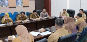 Pemkab Gelar Rapat Pemantapan Jalan Santai dan Senam Sehat HUT Oku Selatan Ke22
