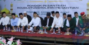 Wabup Misnadi Hadiri Tasyakuran Binni’mah Isra Mi’raj di Ponpes Raudlotus Sholihin Kabupaten Oku Selatan