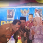 Bupati Oku Selatan Hadiri Hari Jadi ke 22 Desa Selabung Belimbing Kecamatan Mekakau Ilir.