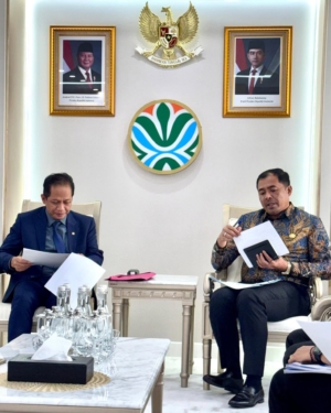 Bupati Oku Selatan Audiensi Ke Kementerian Lingkungan Hidup, Agar Meningkatkan Kualitas Pelayanan Kebersihan Serta Pengelolaan Sampah Berkelanjutan