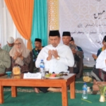 Bupati Abusama Hadiri Pengajian dan Haul Akbar di Pondok Pesantren Al Fithrah, Tanjung Durian, Kecamatan Buay Pemaca Oku Selatan.