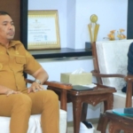 Bupati Abusama Bersama Ketua Komisioner Bawaslu Oku Selatan Bahas Penguatan Kelembagaan dan Sinergi Pemerintah Daerah.