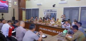 Polres Bersama Pemkab Oku Selatan Gelar Rakor Linsek Bahas Kesiapan Operasi Ketupat Musi 2026