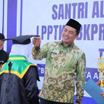 Bupati Abusama Hadiri Wisuda Akbar Santri TKA/TPA/TPQ LPPTKA BKPRMI Kabupaten Oku Selatan