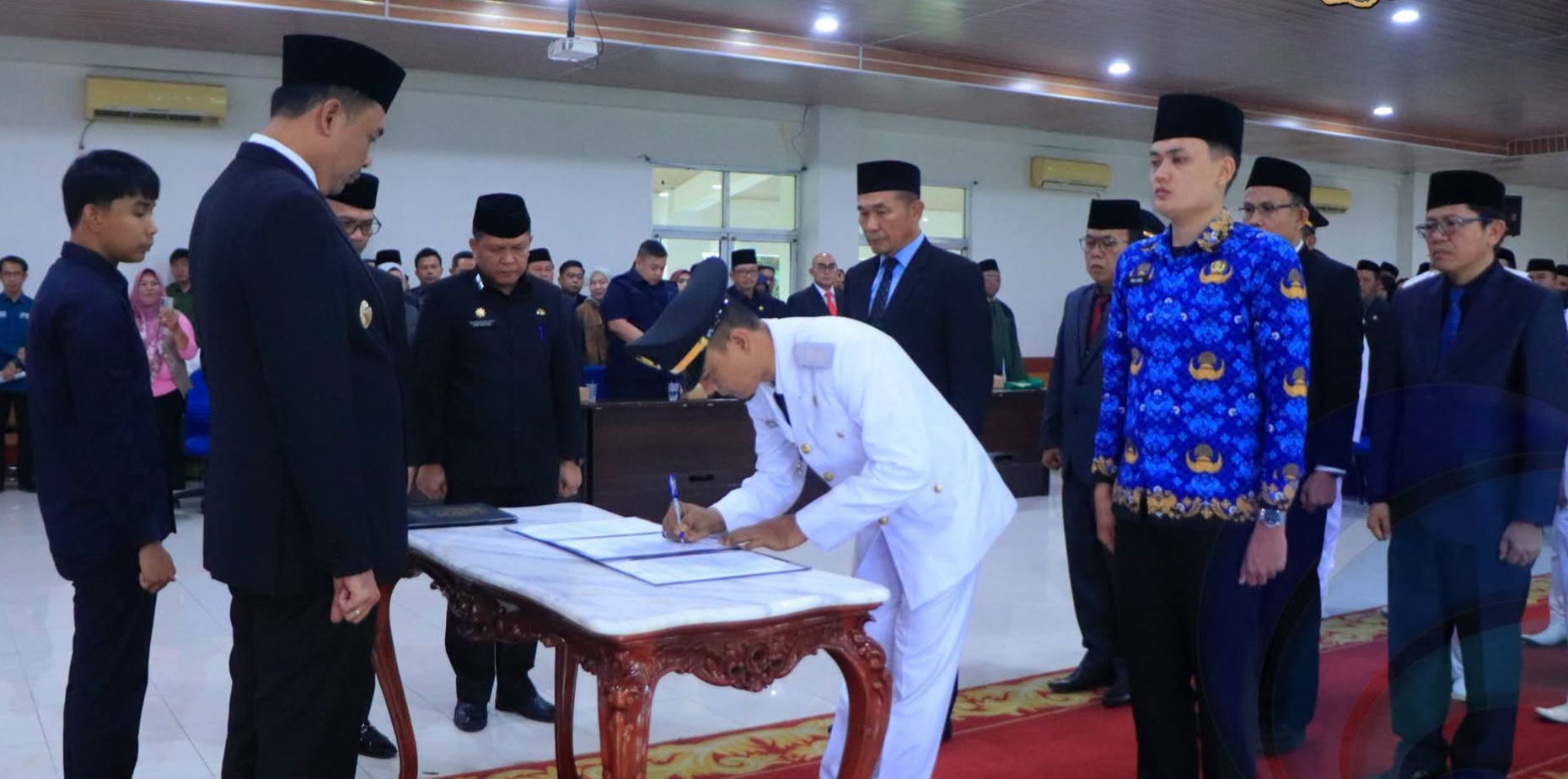 Bupati Abusama Lantik Pejabat Pimpinan Tinggi Pratama di  Lingkungan Pemkab Oku Selatan