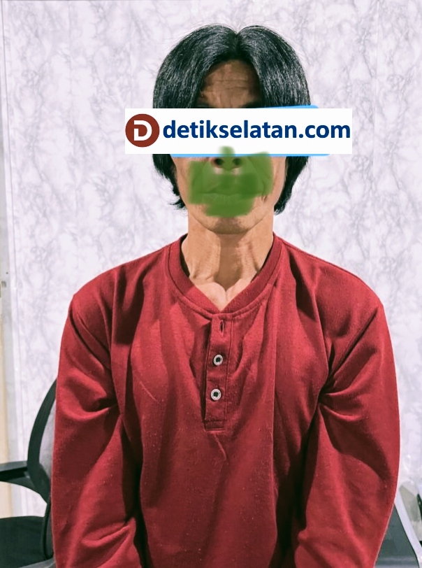 Setubuhi Anak Tiri,Pria Paruh Baya di Amankan Unit Perlindungan Perempuan dan Anak Polres Oku Selatan.