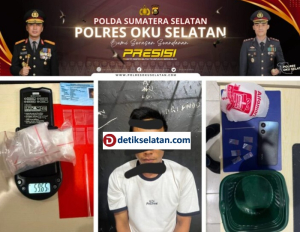 Diduga Memiliki Narkoba Jenis Sabu, Seorang Pria Diamankan Satresnarkoba Polres Oku Selatan